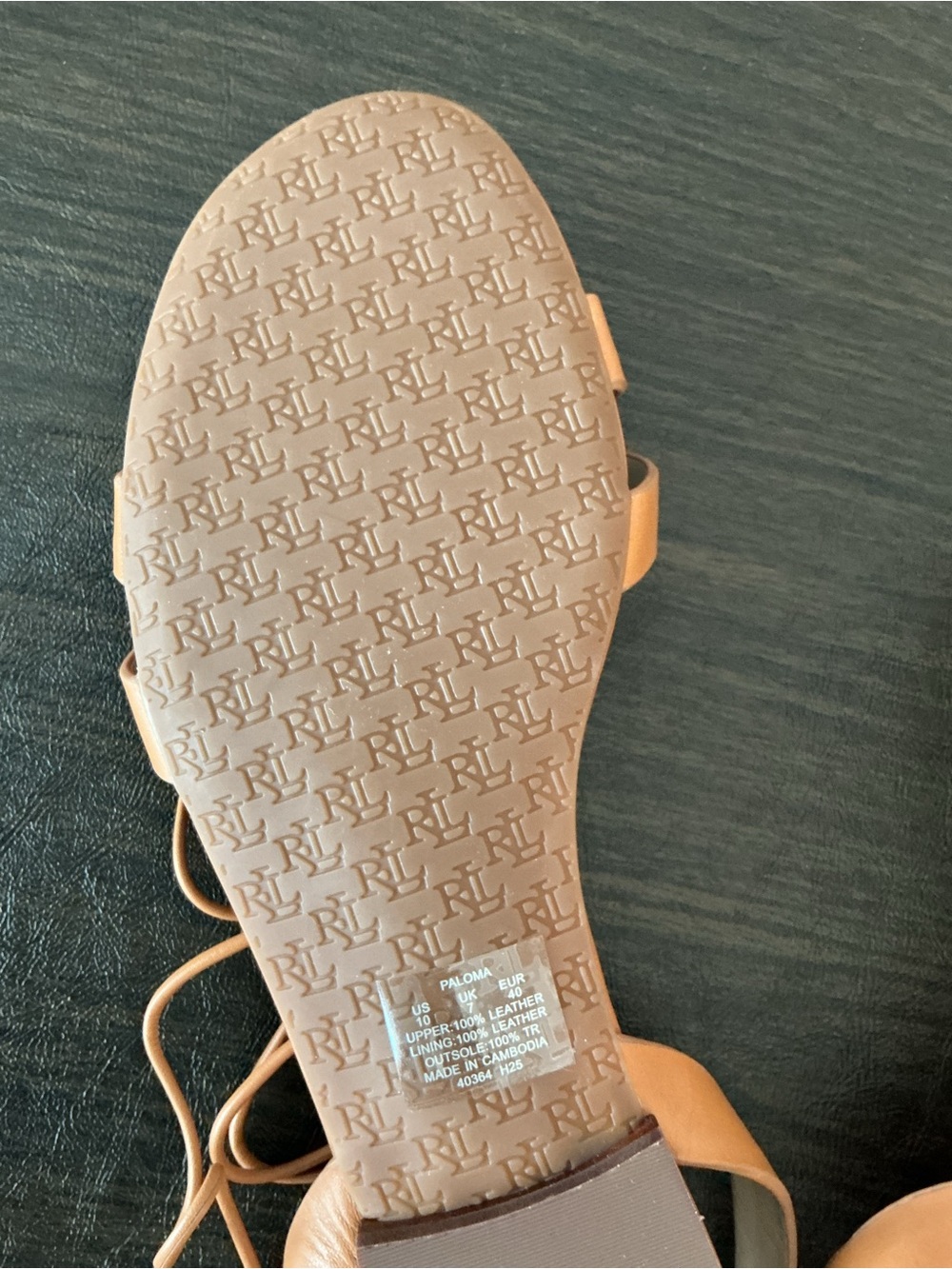 NWT Ralph Lauren Ankle Strap Sandals - Picture 11 of 13